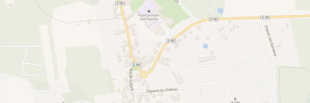 Plan du 5 Rue Adèle Claret à Villevaudé