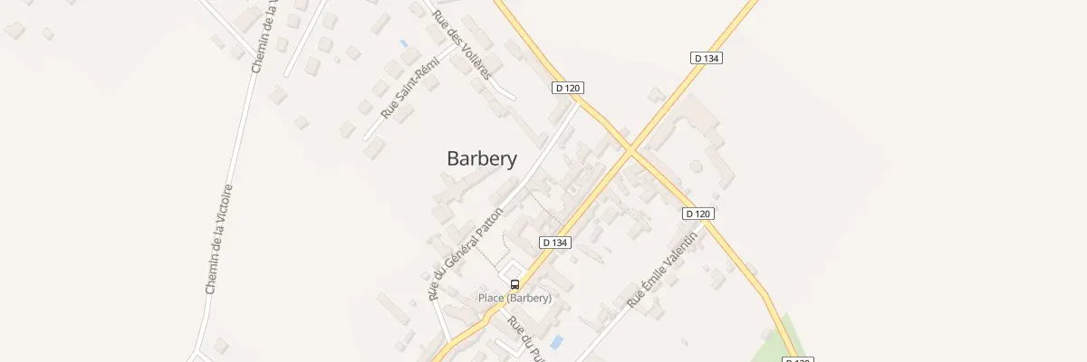 Plan du 5 Rue du Gen Patton à Barbery
