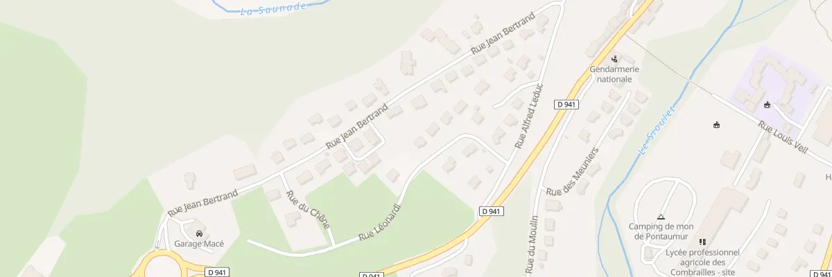 Plan du 3 Pl de la Marianne à Pontaumur