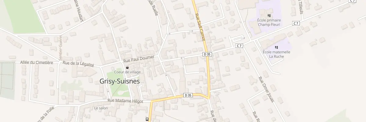 Plan du 18 Rue Paul Doumer à Grisy-Suisnes