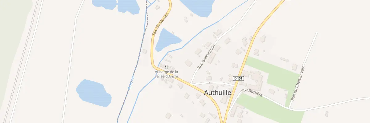 Plan du 5 Rue Bonnemain à Authuille