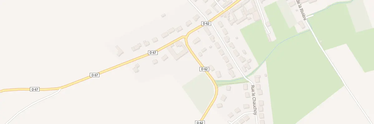 Plan du 28 Rue de Beaumetz à Berneville