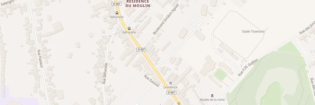 Plan du 305 Rue Nationale à Nœux-les-Mines