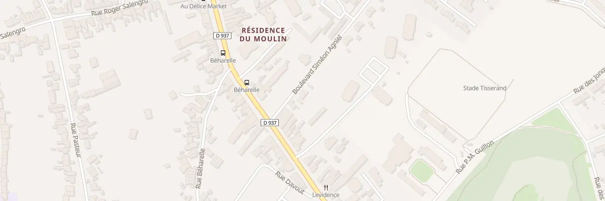 Plan du 4 Bd Siméon Agniel à Nœux-les-Mines