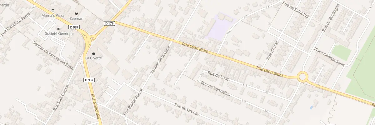 Plan du 46 Rue Léon Blum à Nœux-les-Mines