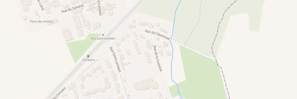 Plan du 3B Rue de la Fontaine à Compans