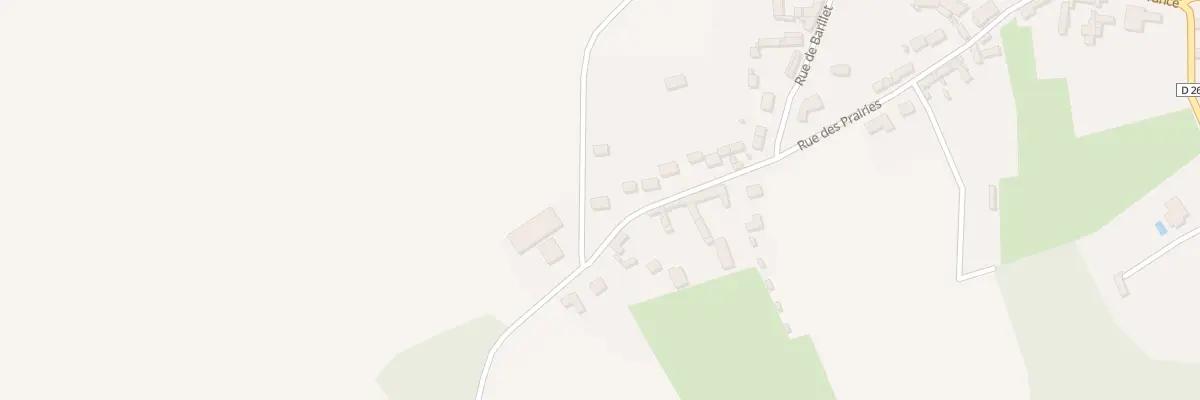 Plan du 408 Rue des Prairies à Hémévillers