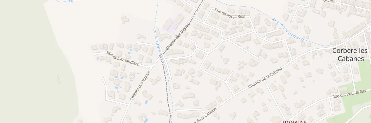 Plan du 12 Rue de Cerdagne à Corbère-les-Cabanes