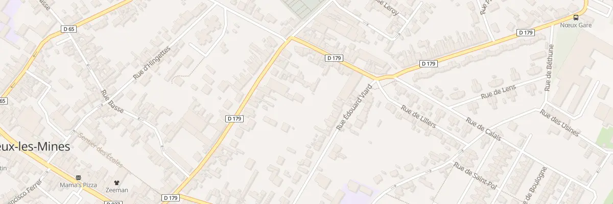 Plan du 50B Rue de Sailly à Nœux-les-Mines