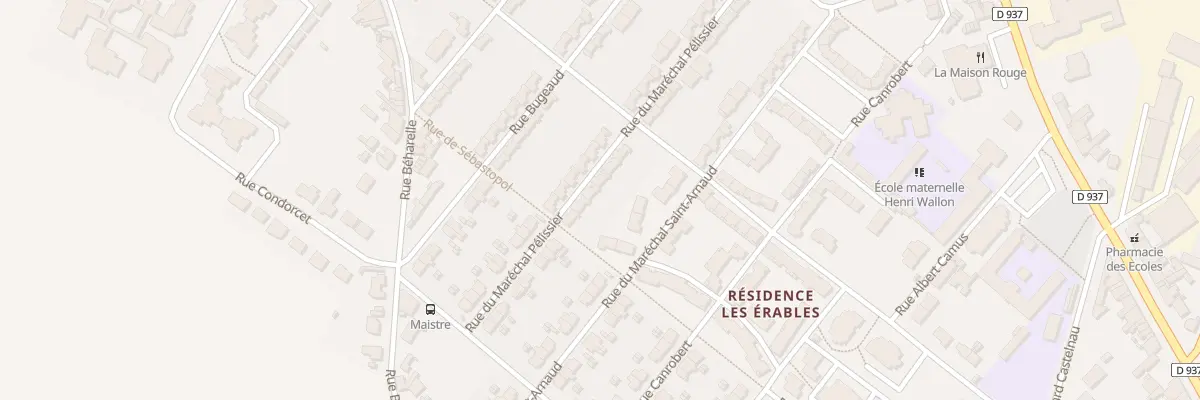 Plan du 53 Rue Pelissier à Nœux-les-Mines