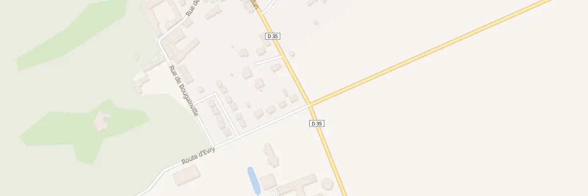 Plan du 1 Rte d’Evry à Grisy-Suisnes