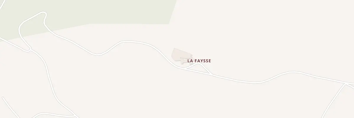 Plan du 5028A La Faysse à La Serre