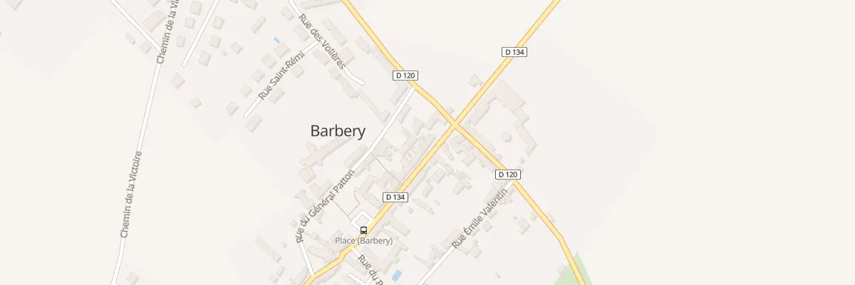 Plan du 4 Rue du Gen Taupin à Barbery
