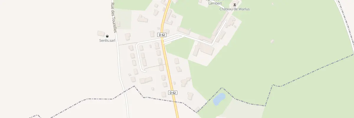 Plan du 13 Rue de Berneville à Warlus