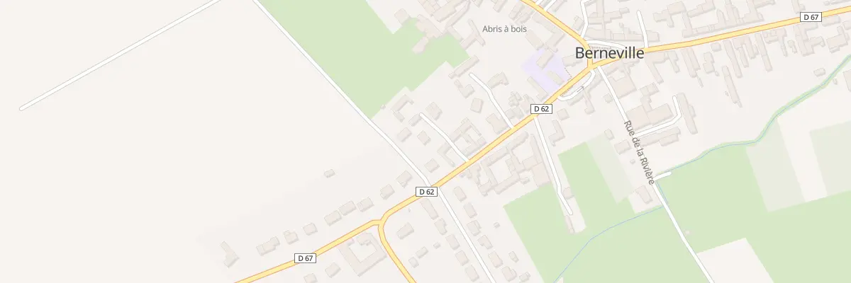Plan du 22B Rue de Beaumetz à Berneville
