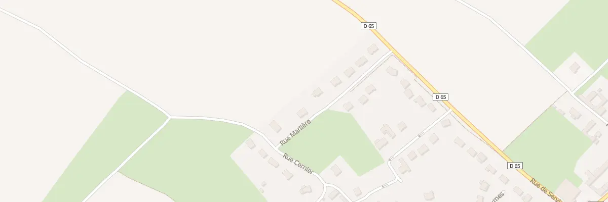 Plan du 11B Rue Marliere à Villers-au-Bois