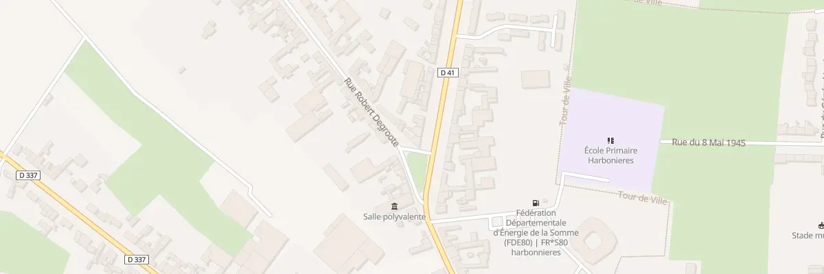 Plan du 1 Rue de Feuquières à Harbonnières