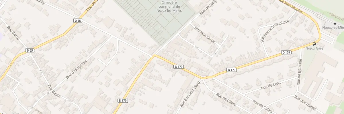 Plan du 11 Rue du Général Leclerc à Nœux-les-Mines