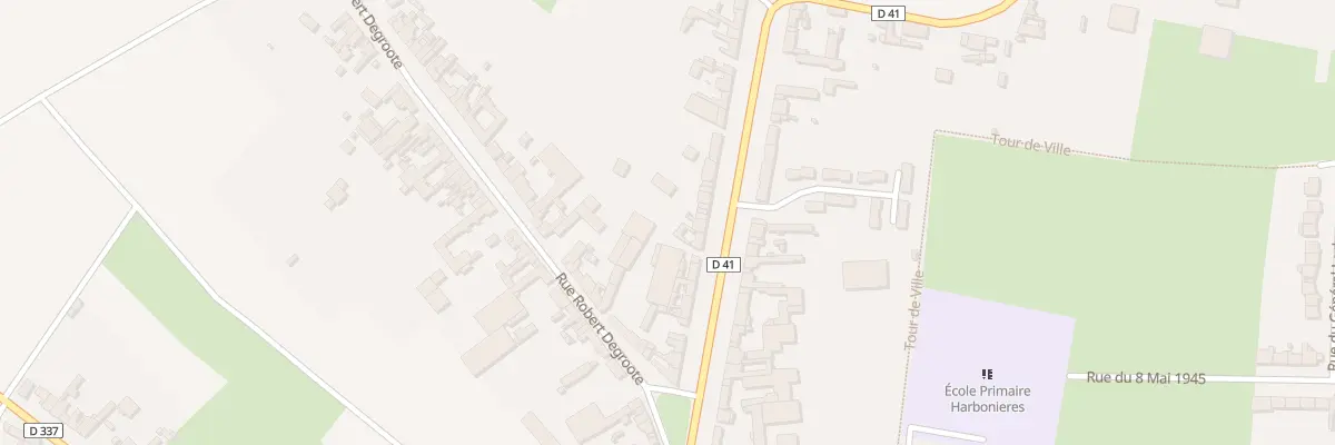Plan du 11 Rue de Feuquières à Harbonnières