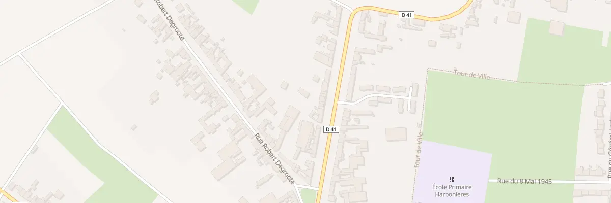 Plan du 13 Rue de Feuquières à Harbonnières