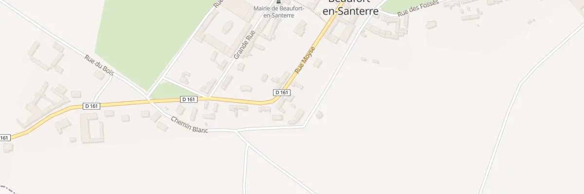 Plan du 13B Rue Moyse à Beaufort-en-Santerre