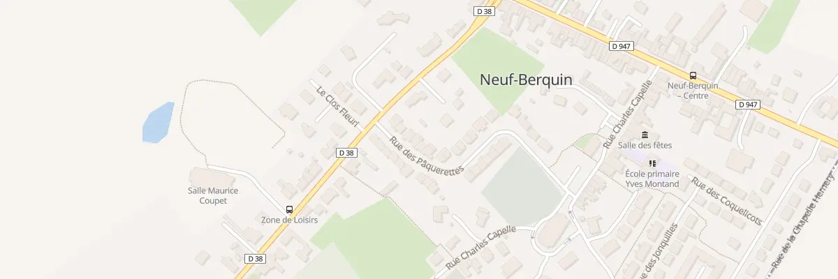 Plan du 7 Rue des Paquerettes à Neuf-Berquin