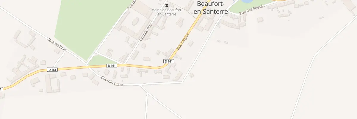 Plan du 13T Rue Moyse à Beaufort-en-Santerre