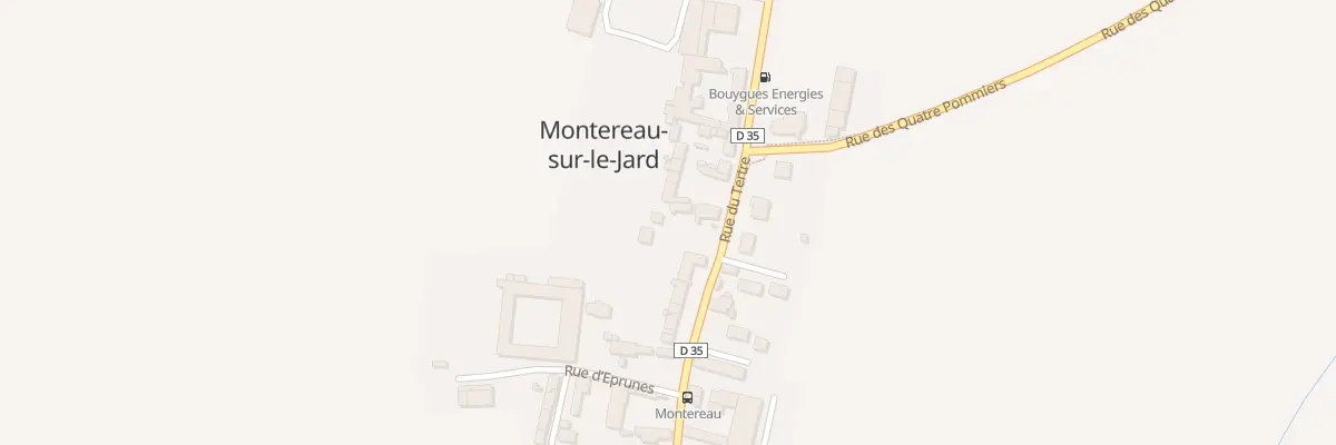 Plan du 14 Rue du Tertre à Montereau-sur-le-Jard