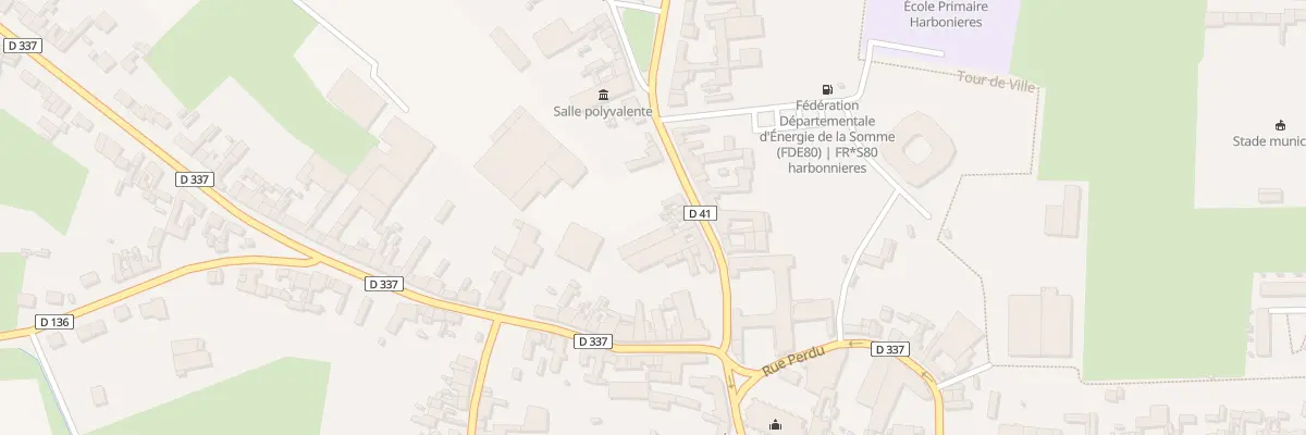 Plan du 11 Rue de Mesmy à Harbonnières