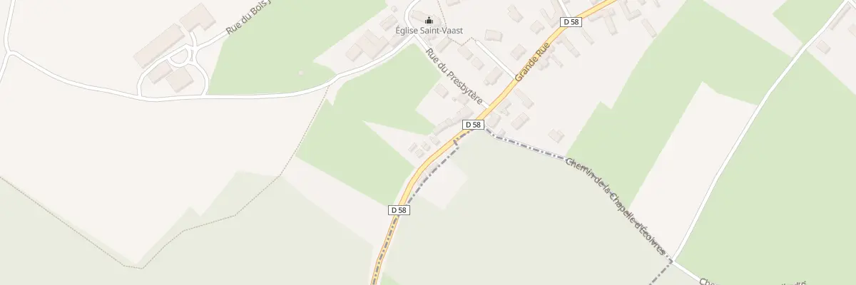 Plan du 46 Gr Grande Rue à Villers-au-Bois