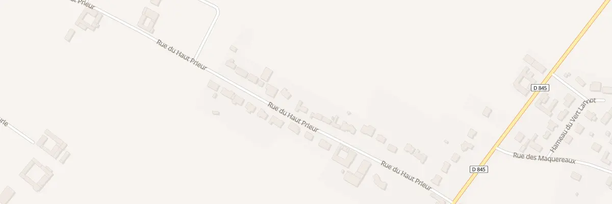 Plan du 260 Rue du Haut Prieur à Locon