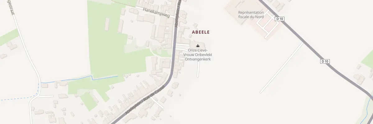 Plan du 290 Rue de Cassel à Boeschepe