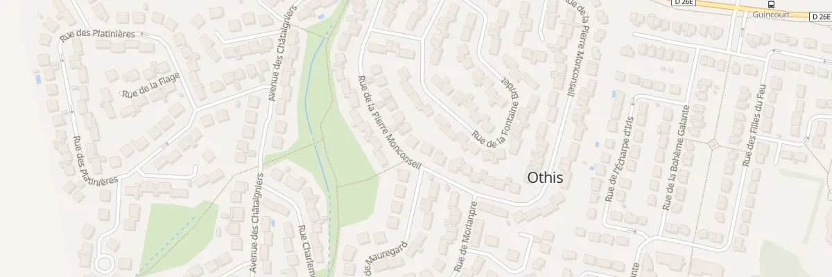 Plan du 19 Rue de la Pierre Mon Conseil à Othis