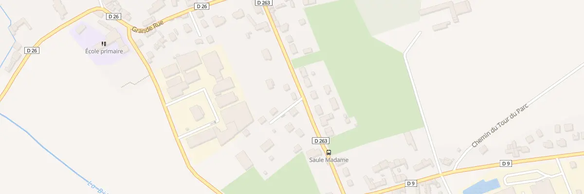 Plan du 6 Rue du Saule Madame à Thieux