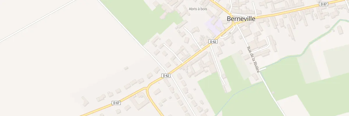 Plan du 22 Rue de Beaumetz à Berneville