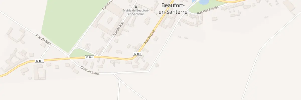 Plan du 11T Rue Moyse à Beaufort-en-Santerre