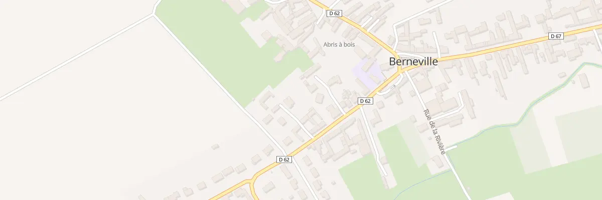 Plan du 16 Rue de Beaumetz à Berneville