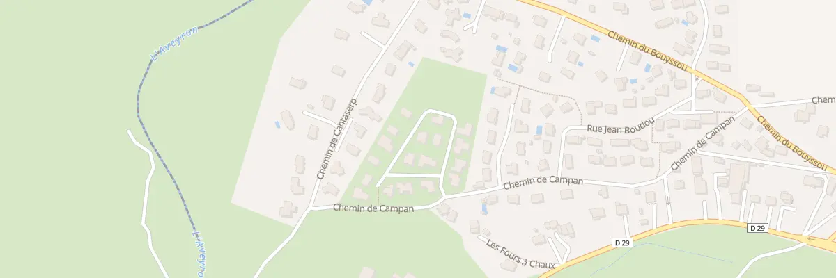 Plan du 17 Rue Rue Le Clos du Moulin à Agen-d’Aveyron