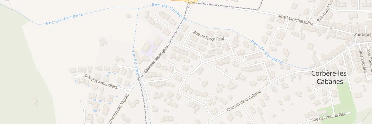Plan du 7 Rue de Cerdagne à Corbère-les-Cabanes