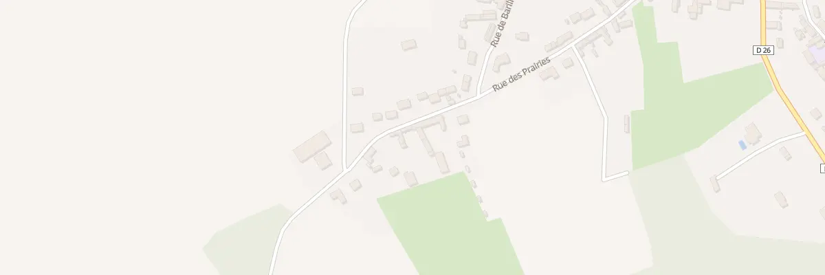 Plan du 351 Rue des Prairies à Hémévillers