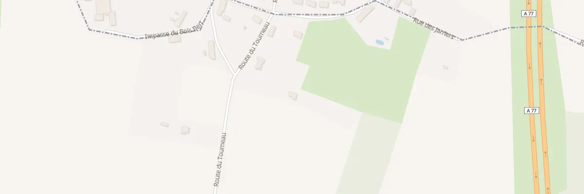 Plan du 104 Rte du Tourneau à Chevillon-sur-Huillard