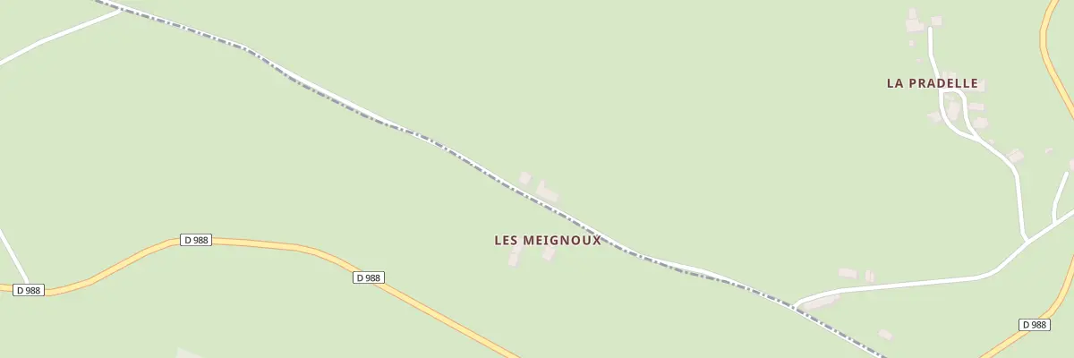 Plan du 5492 Les Aires à Pionsat