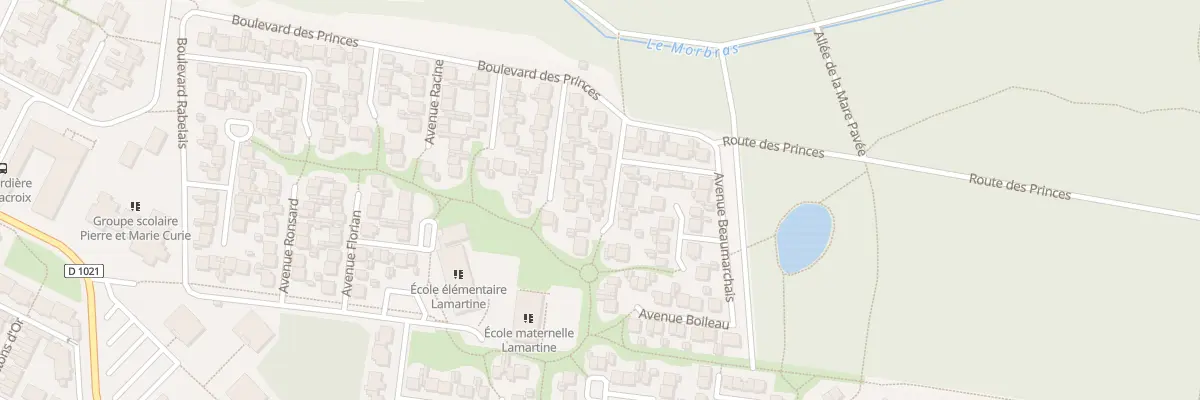 Plan du 14 Av Chateaubriand à Roissy-en-Brie