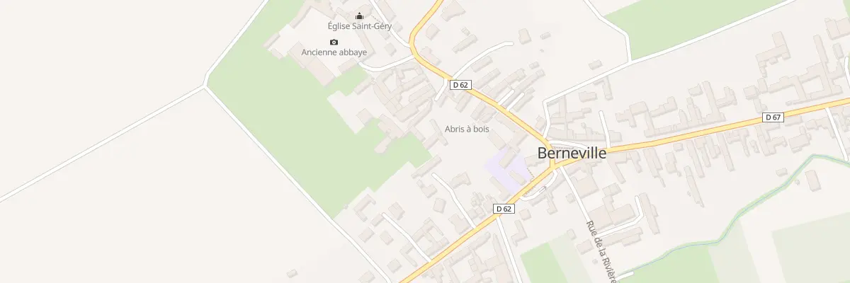 Plan du 11 Rue de l’Eglise à Berneville