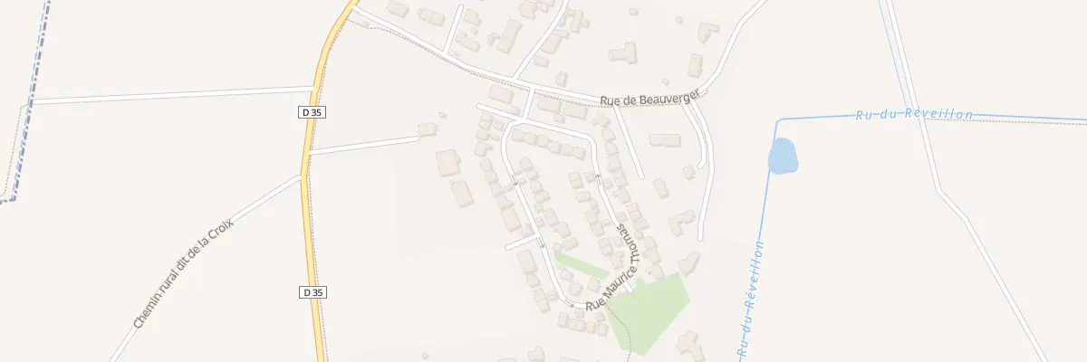 Plan du 7 Rue Maurice Thomas à Chevry-Cossigny
