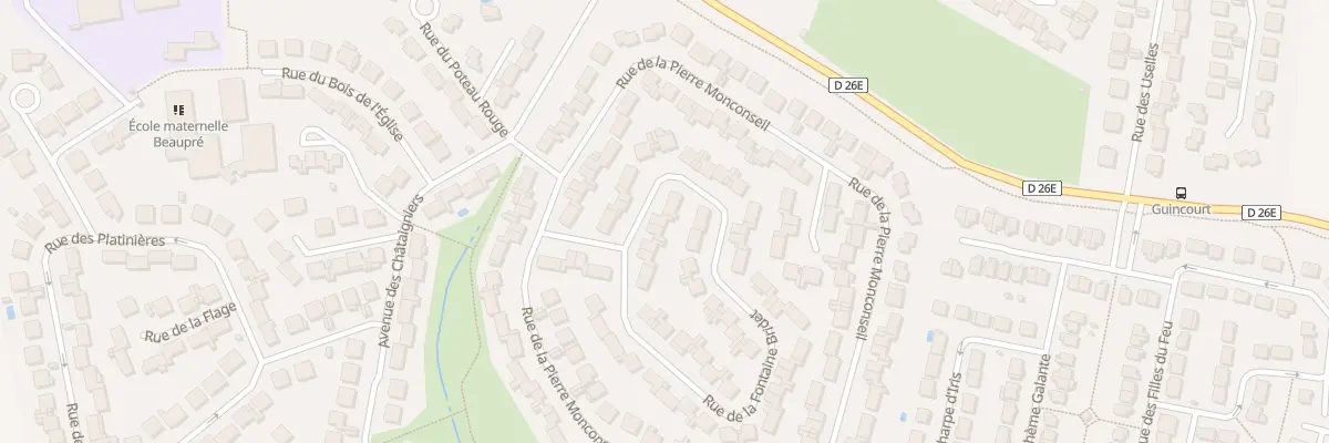 Plan du 39 Rue de la Fontaine Bridet à Othis