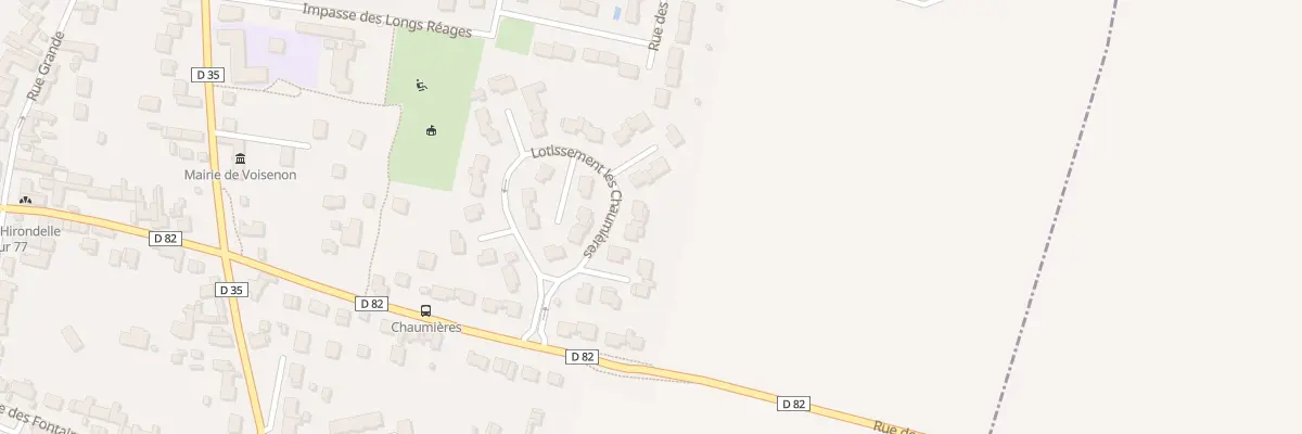 Plan du 36 Lot Les Chaumieres à Voisenon