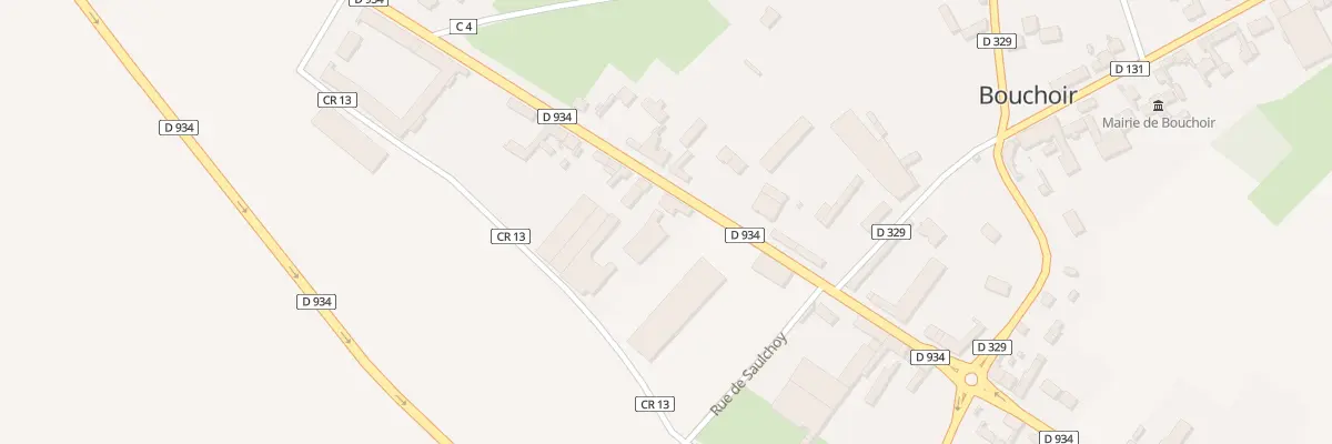 Plan du 41 Chs Brunehaut à Bouchoir