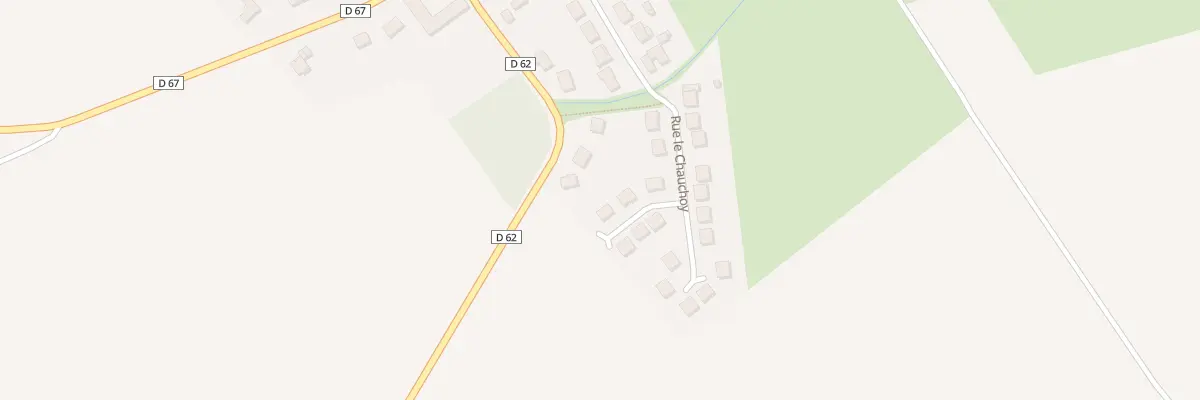 Plan du 6 Rue de la Moye à Berneville
