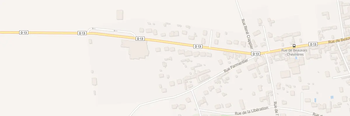 Plan du 907 Rue de Beauvais à Chevrières